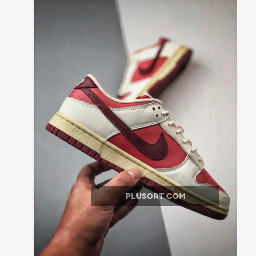 Nike Dunk Low ‘Valentine’s Day’ Sail/Team Red-Pink  HF0736-161