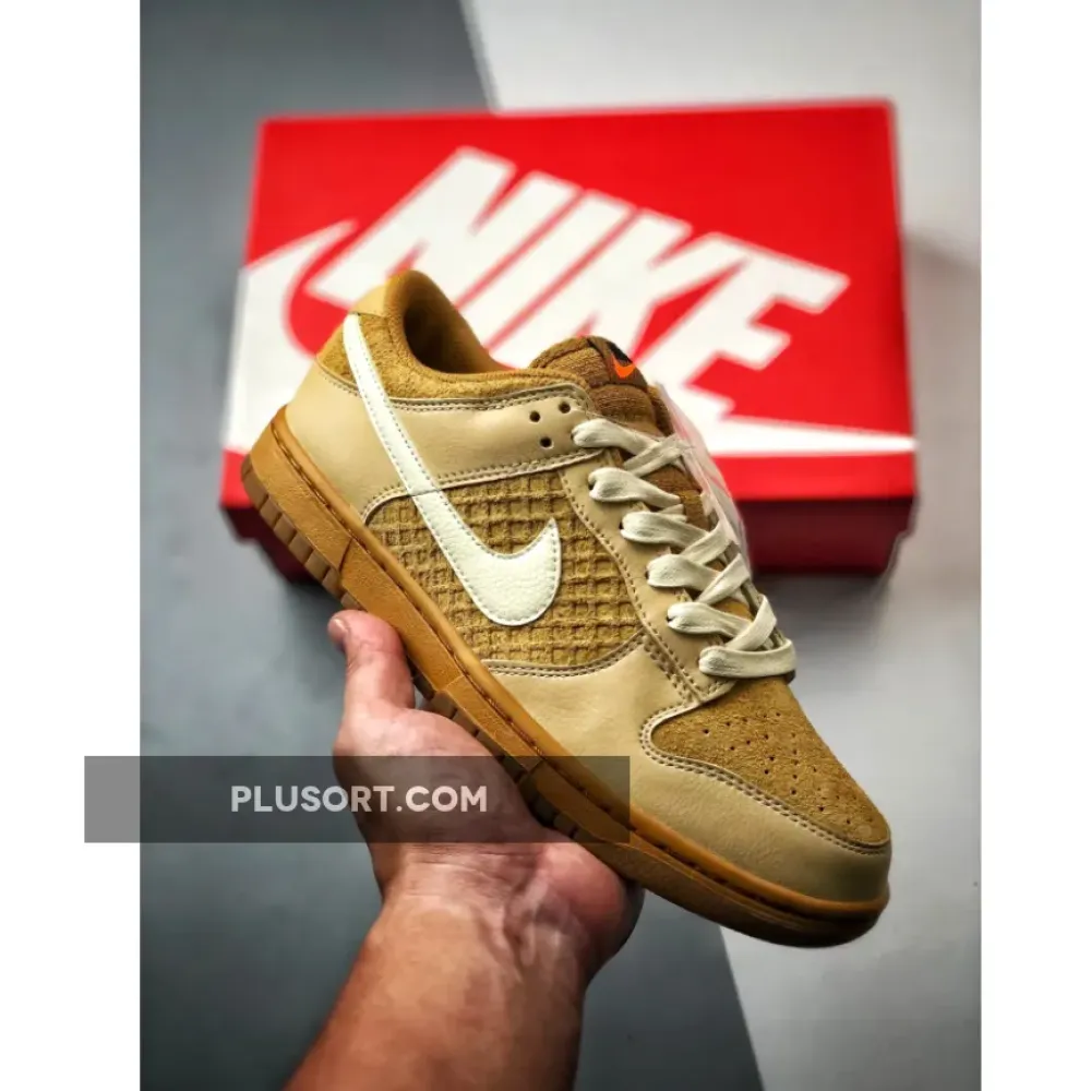 Nike Dunk Low “Waffle” Brown/White  FZ4041-744