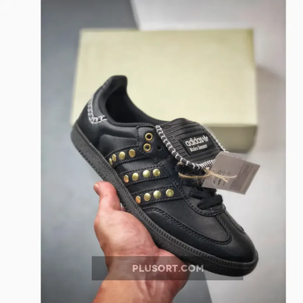 Wales Bonner x adidas Samba Black Gold  IG4303