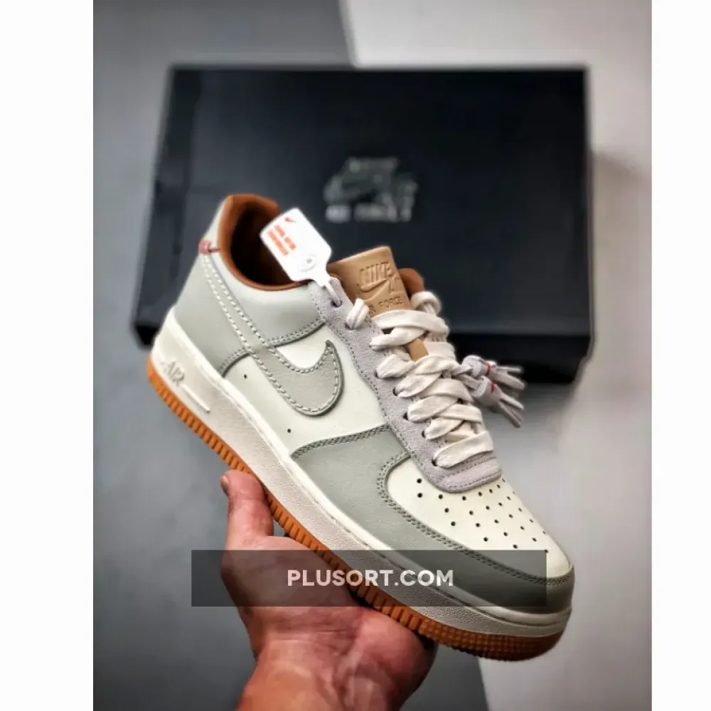 Nike Air Force 1 Low Light Bone/Sail-Tan-Gum Yellow  HF5697-001