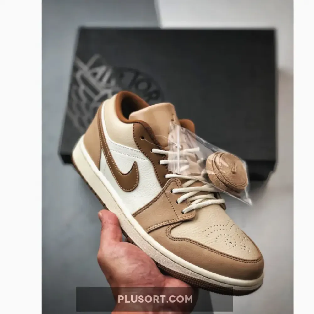 Air Jordan 1 Low Premium “Tan/Brown”  HF5753-221