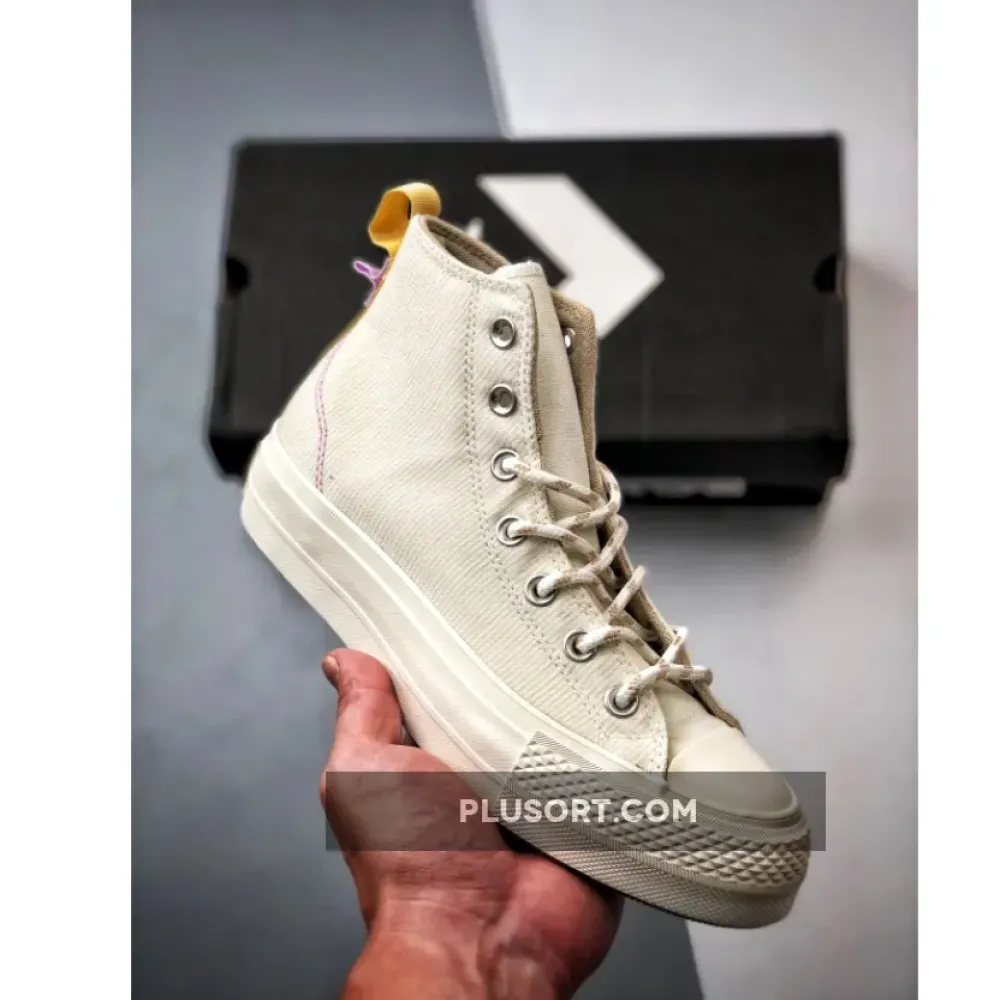 Converse Chuck Taylor All Star Lift Platform Utility Egret  A08767C