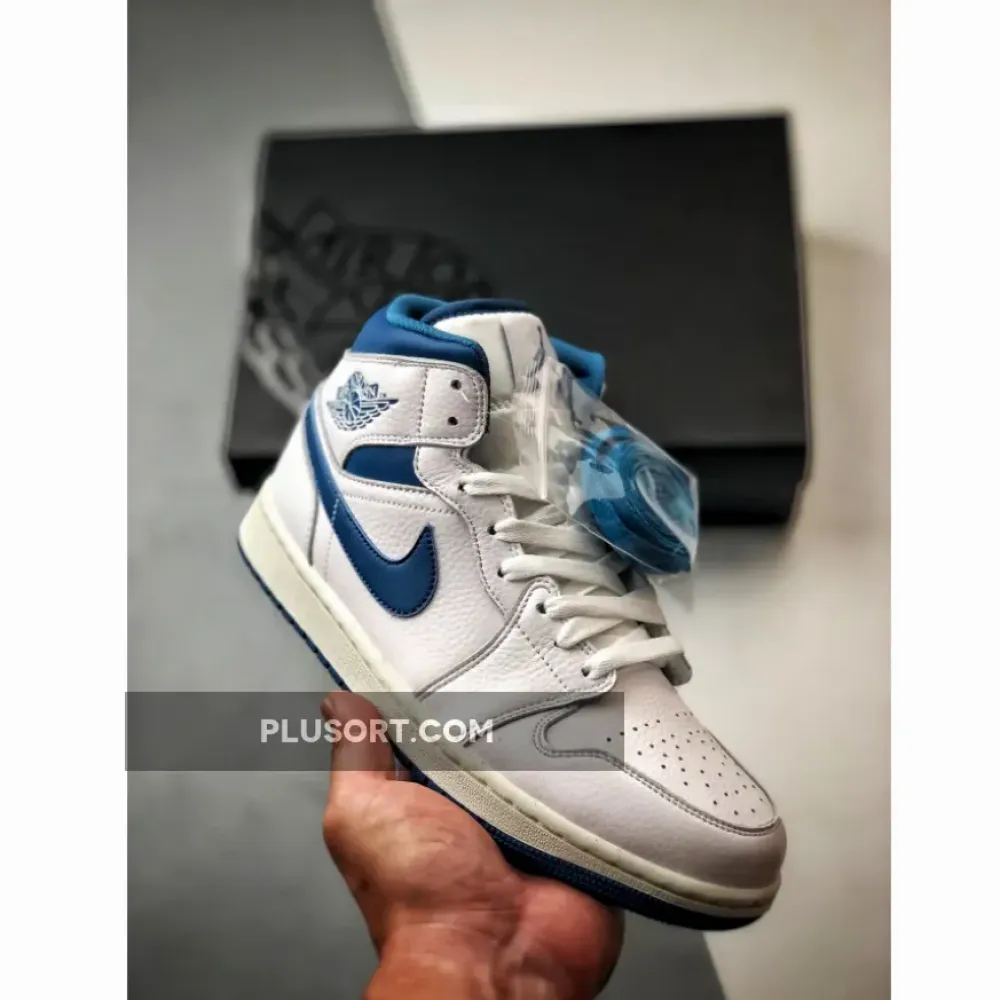 Air Jordan 1 Mid “Industrial Blue”  FN5215-141