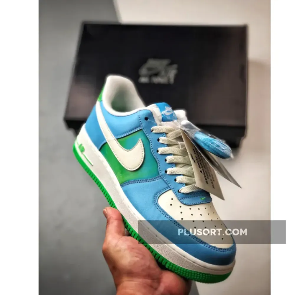 Nike Air Force 1 Low Aquarius Blue/Green Shock  FZ4032-407