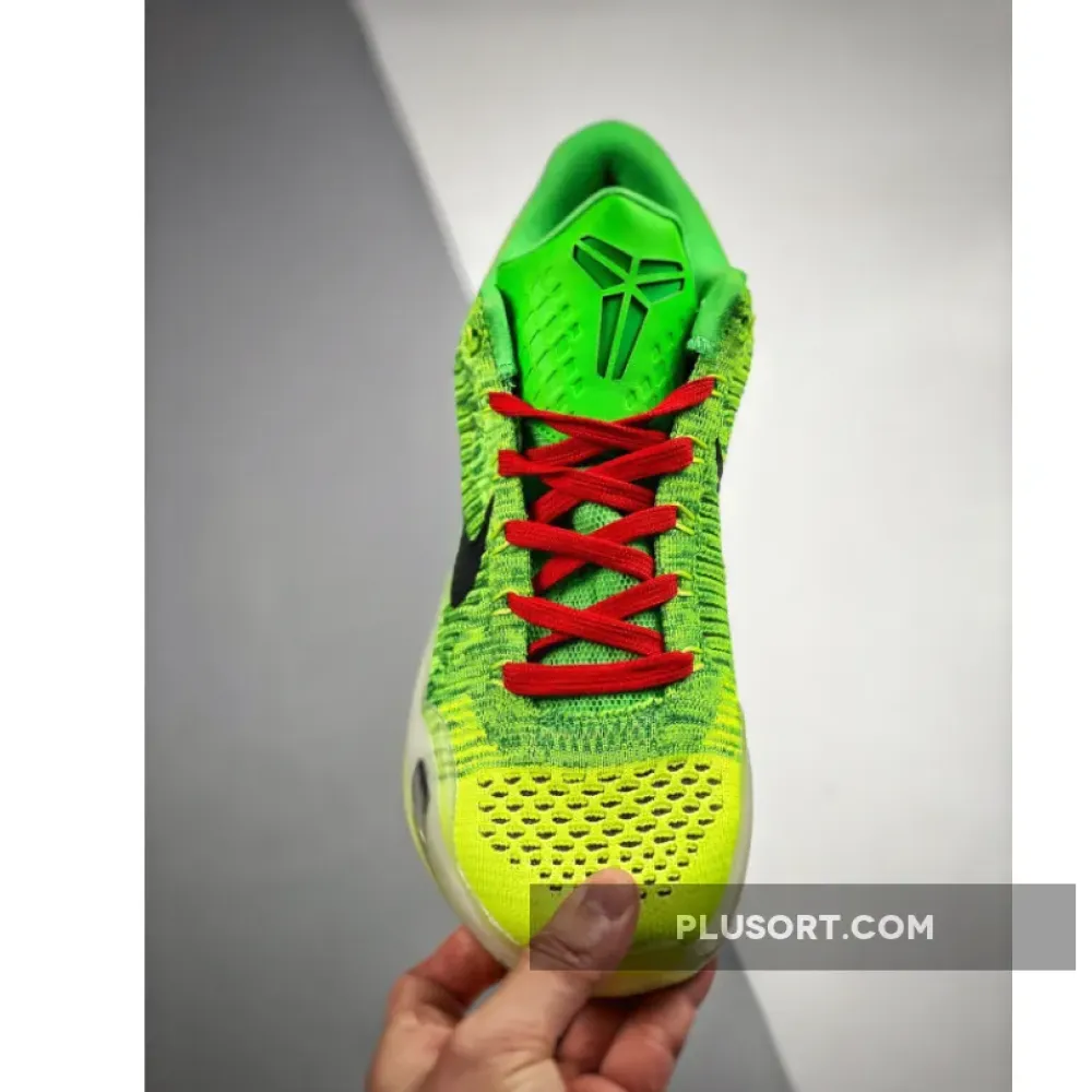 NIKEiD Kobe 10 Elite Low “Grinch” Multi-Color  802817-993