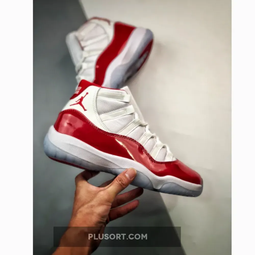 Air Jordan 11 Cherry White/Varsity Red-Black  CT8012-116
