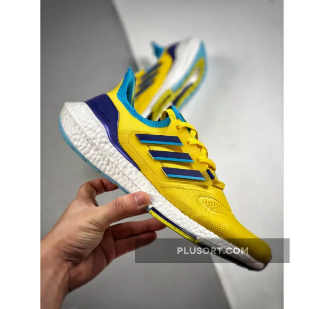 adidas Ultra Boost 2022 Yellow/Legacy Indigo-Sky Rush GW1710