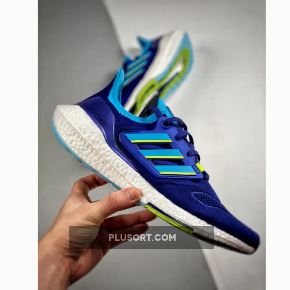 adidas Ultra Boost 2022 Legacy Indigo/Sky Rush/Solar Yellow GX9333