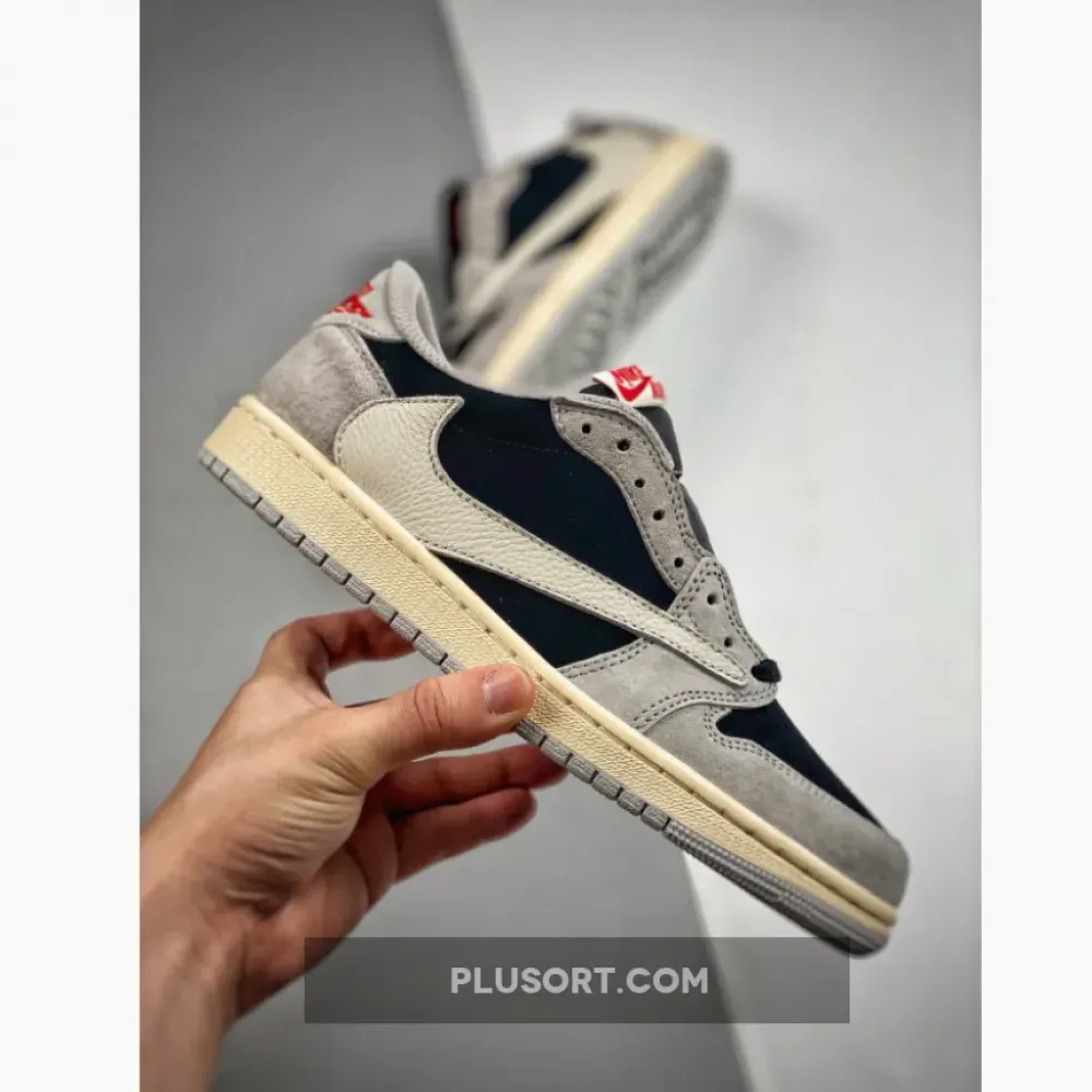 Travis Scott x Air Jordan 1 Low OG SP Grey/Black/Cream