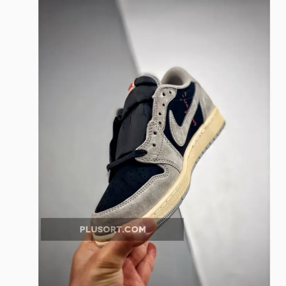 Travis Scott x Air Jordan 1 Low OG SP Grey/Black/Cream