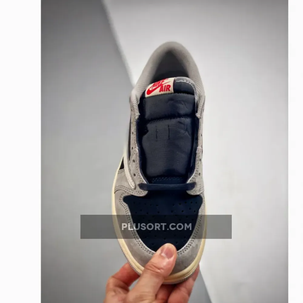 Travis Scott x Air Jordan 1 Low OG SP Grey/Black/Cream