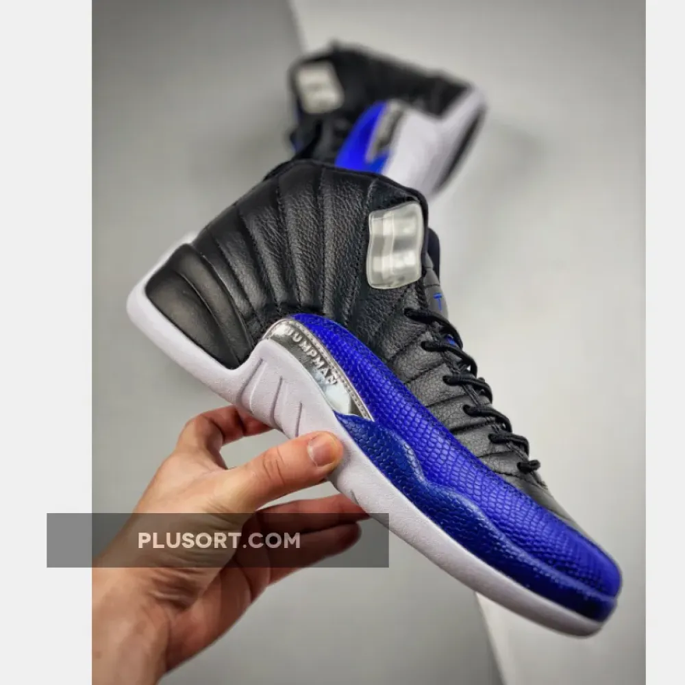 Air Jordan 12 Hyper Royal/Black-Metallic Silver-White  AO6068-004