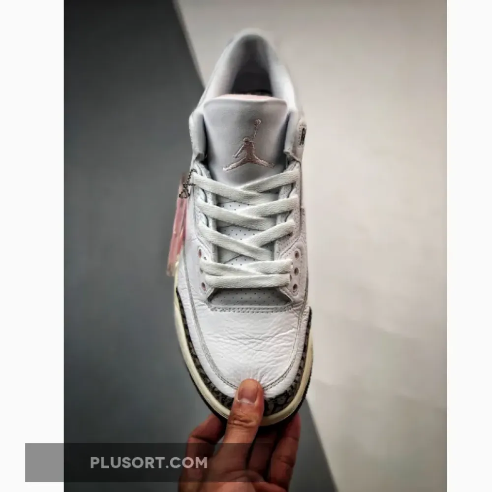 Air Jordan 3 “Neapolitan” White/Dark Mocha-Atmosphere CK9246-102