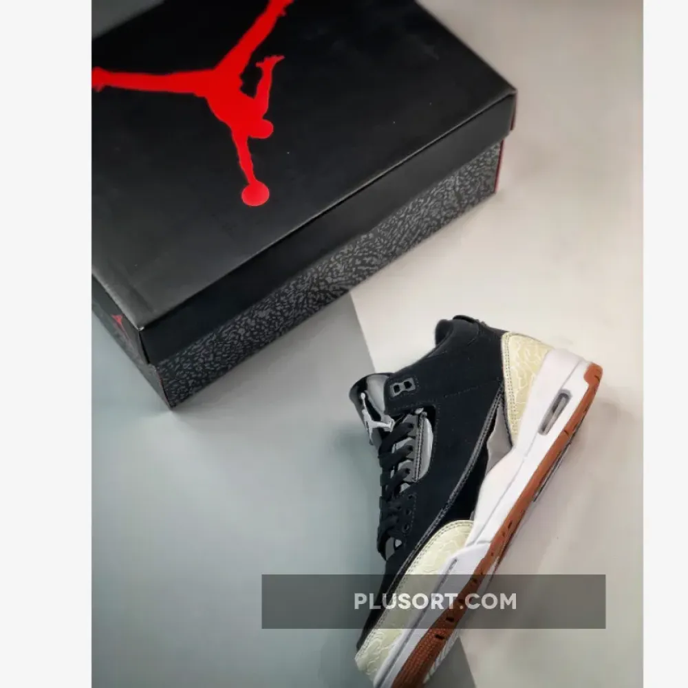 Air Jordan 3 Retro “Black White Gum”  441140-022