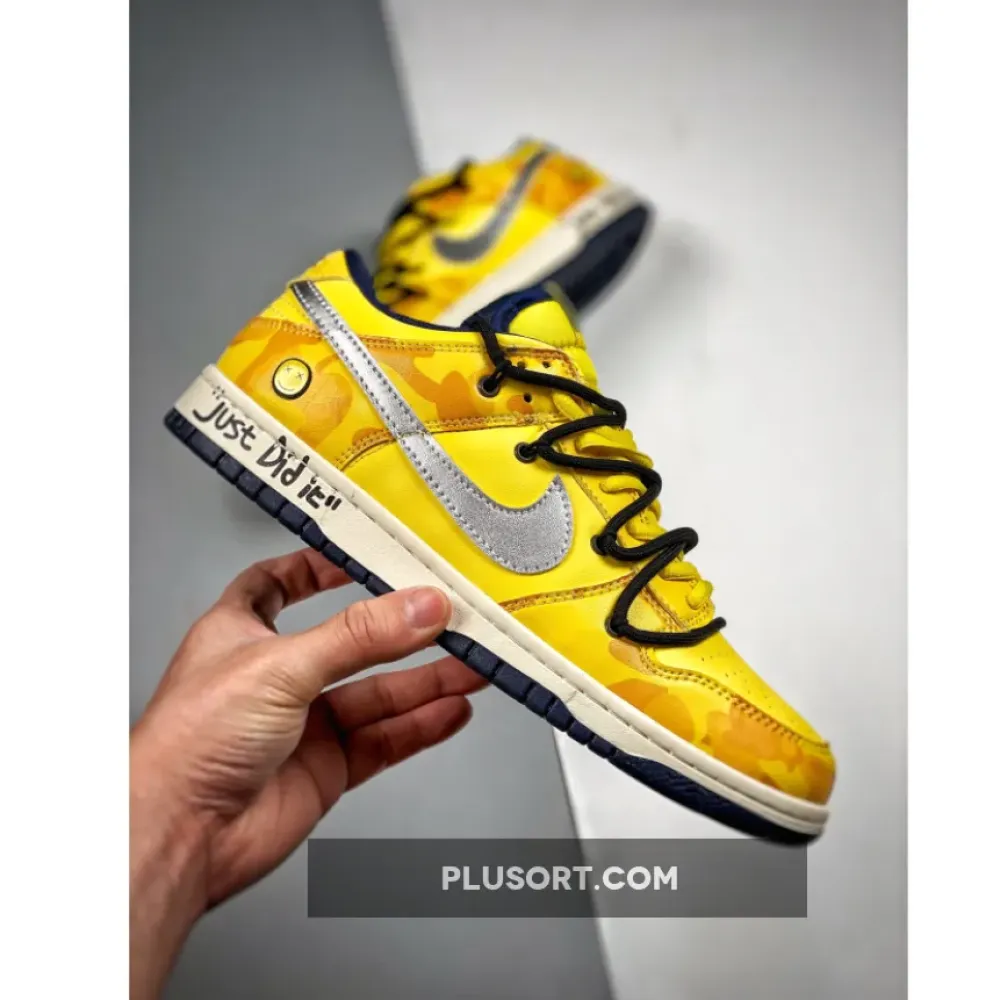 Nike Dunk Low Retro Yellow Navy 1680503695