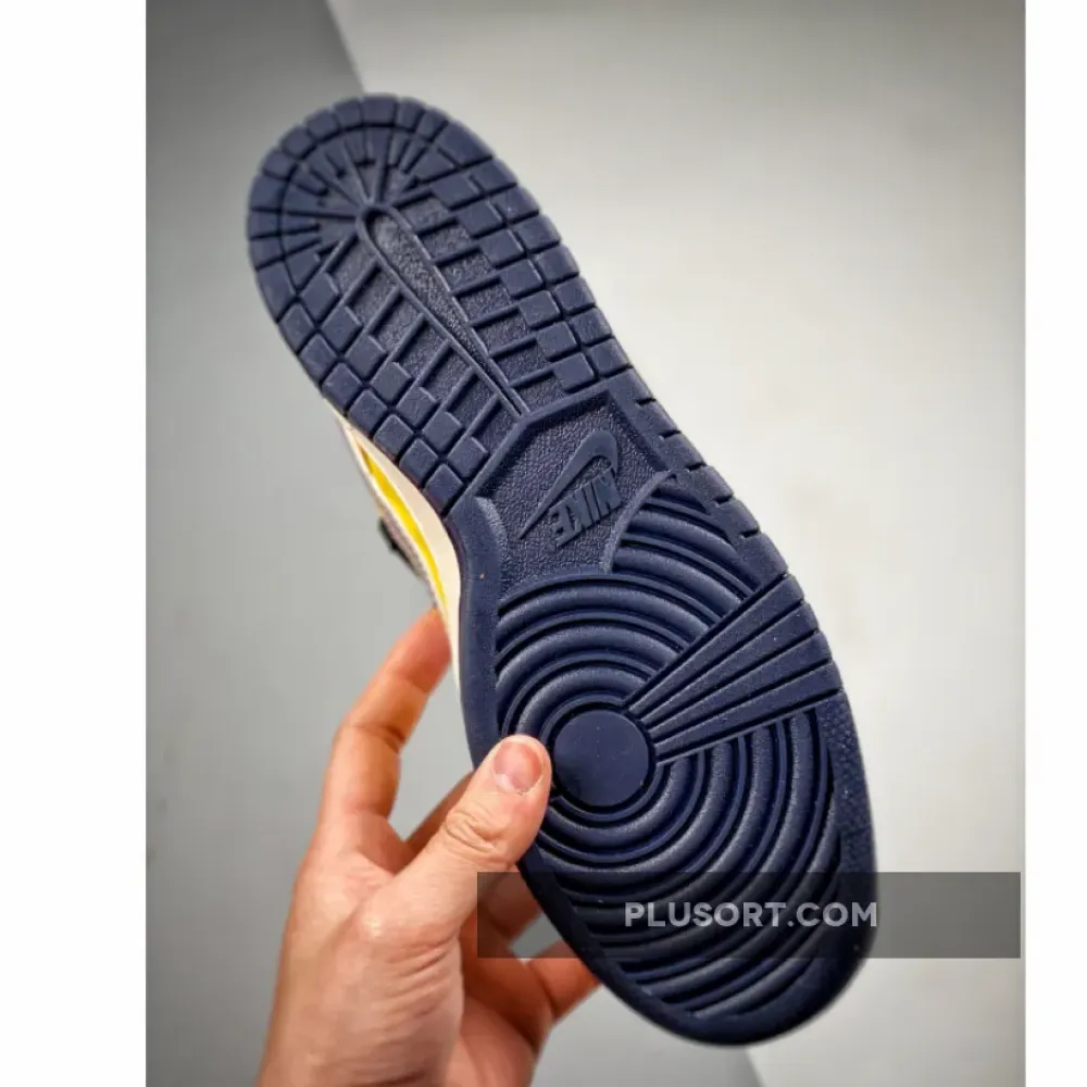 Nike Dunk Low Retro Yellow Navy 1680503695