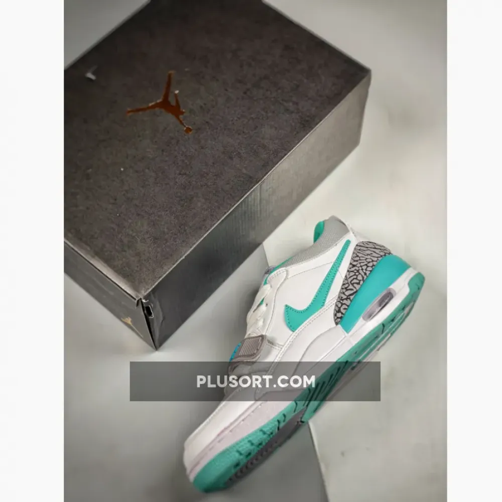 Jordan Legacy 312 Low “White Turquoise”  CD7069-130