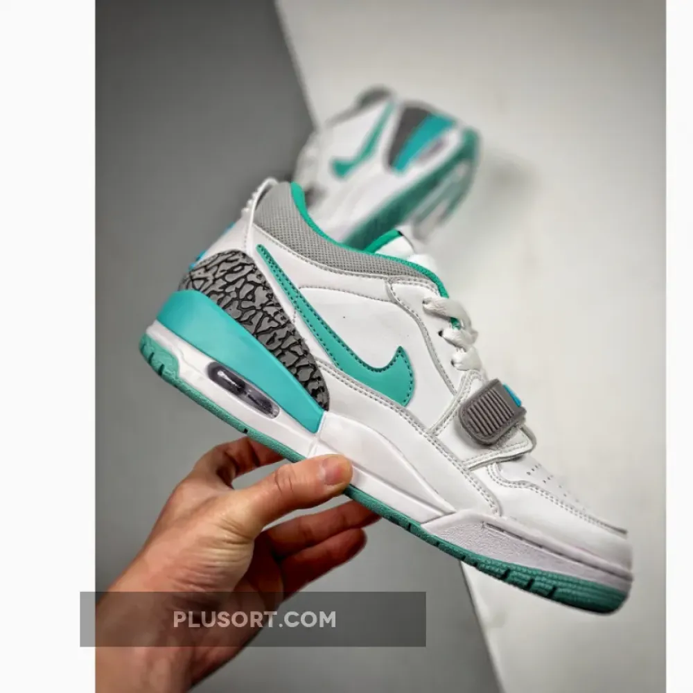 Jordan Legacy 312 Low “White Turquoise”  CD7069-130