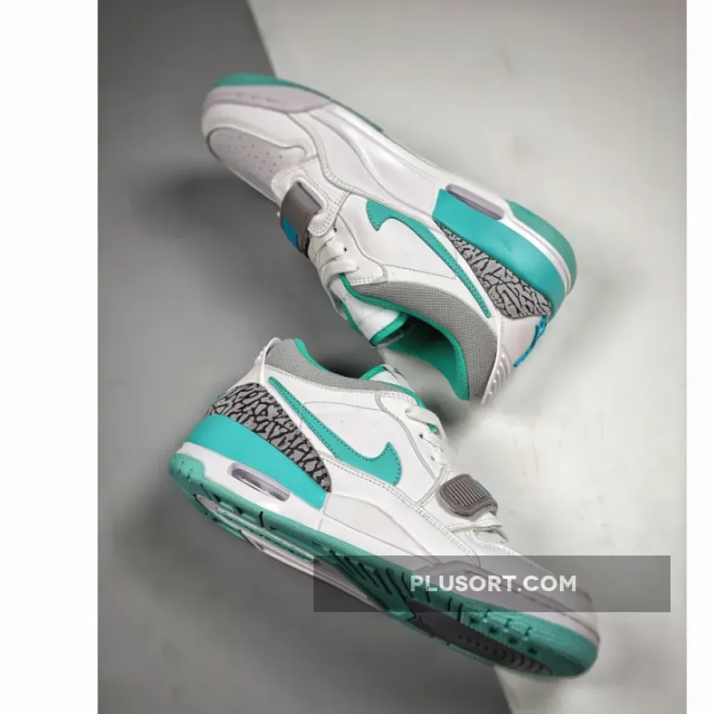 Jordan Legacy 312 Low “White Turquoise”  CD7069-130