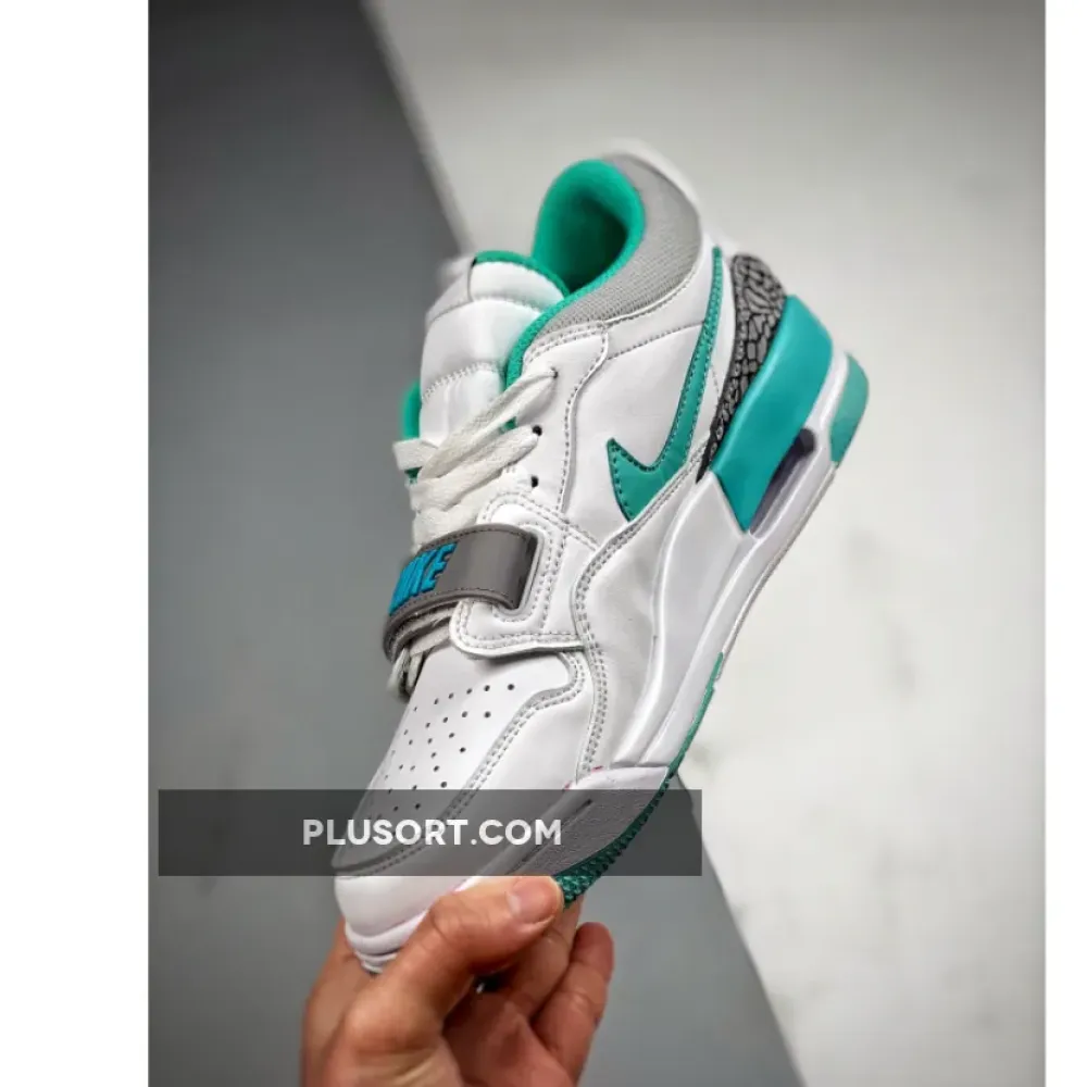 Jordan Legacy 312 Low “White Turquoise”  CD7069-130
