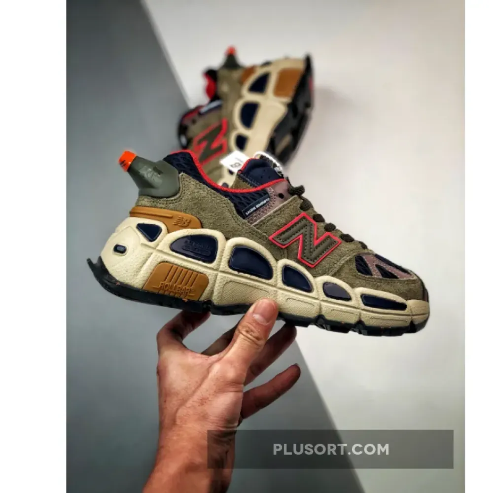 Salehe Bembury x New Balance 574 “Yurt” Team Forest Green/Burgundy MS574YSB