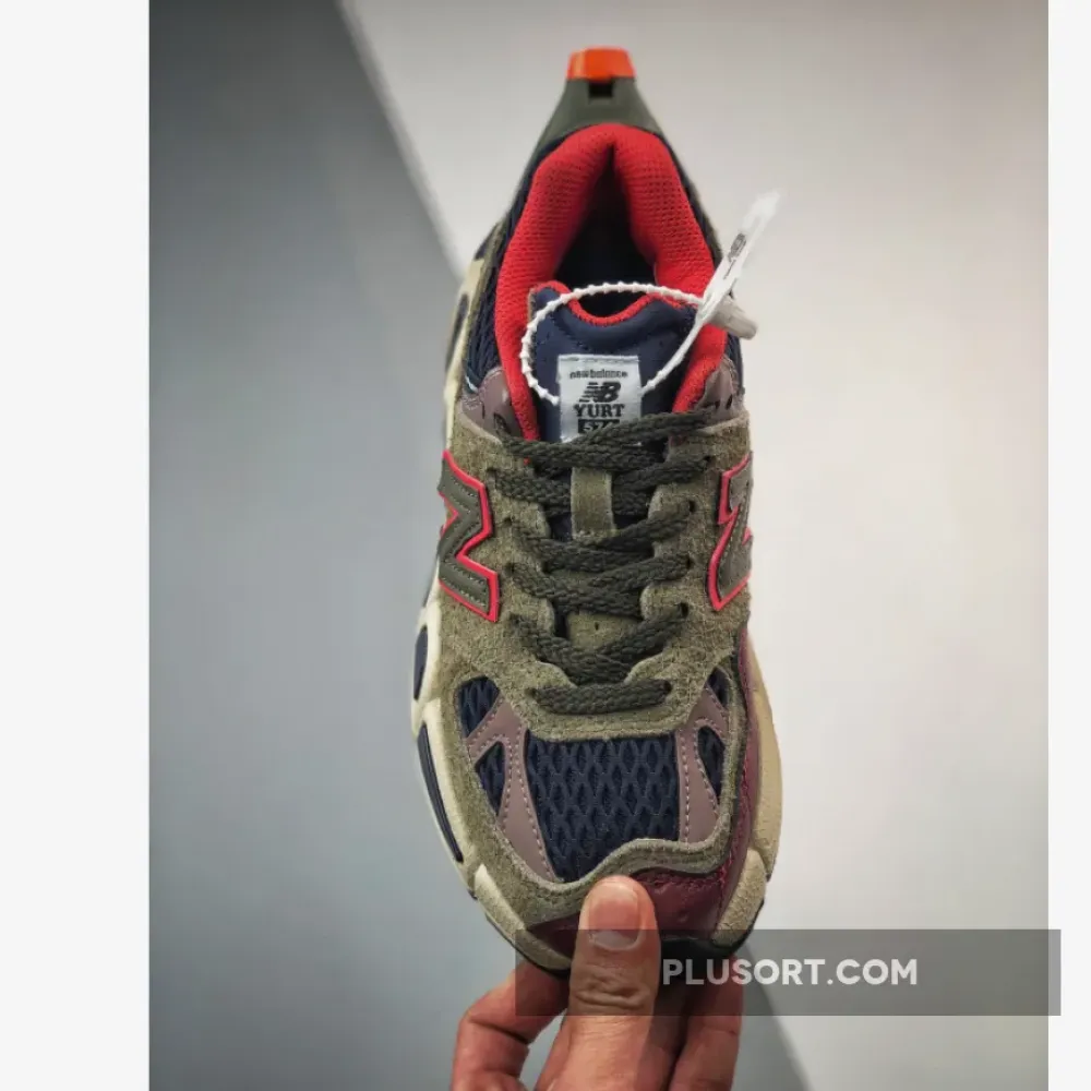 Salehe Bembury x New Balance 574 “Yurt” Team Forest Green/Burgundy MS574YSB