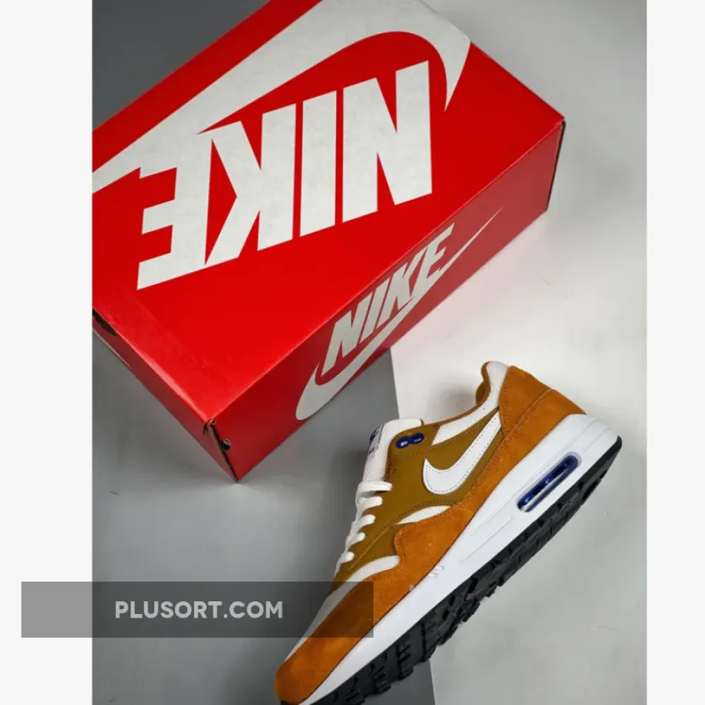 Nike Air Max 1 Dark Curry/Sport Blue/Black/True White 908366-700