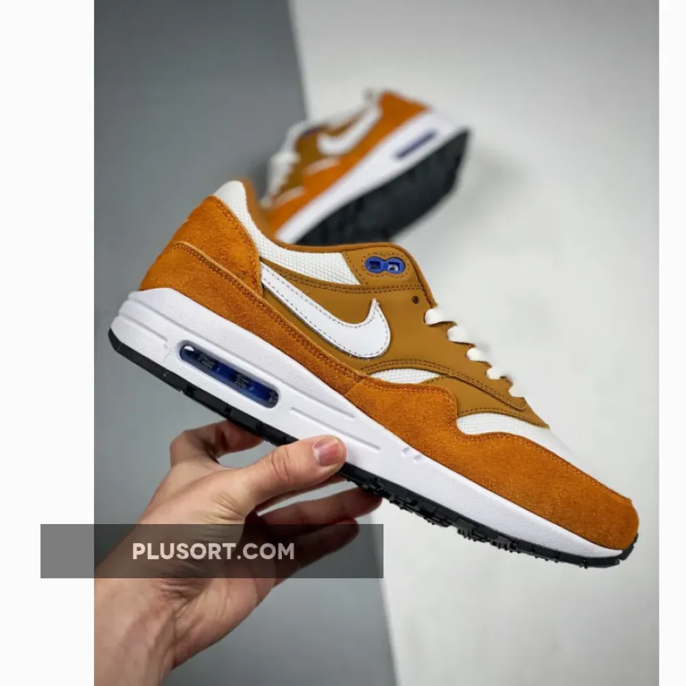 Nike Air Max 1 Dark Curry/Sport Blue/Black/True White 908366-700