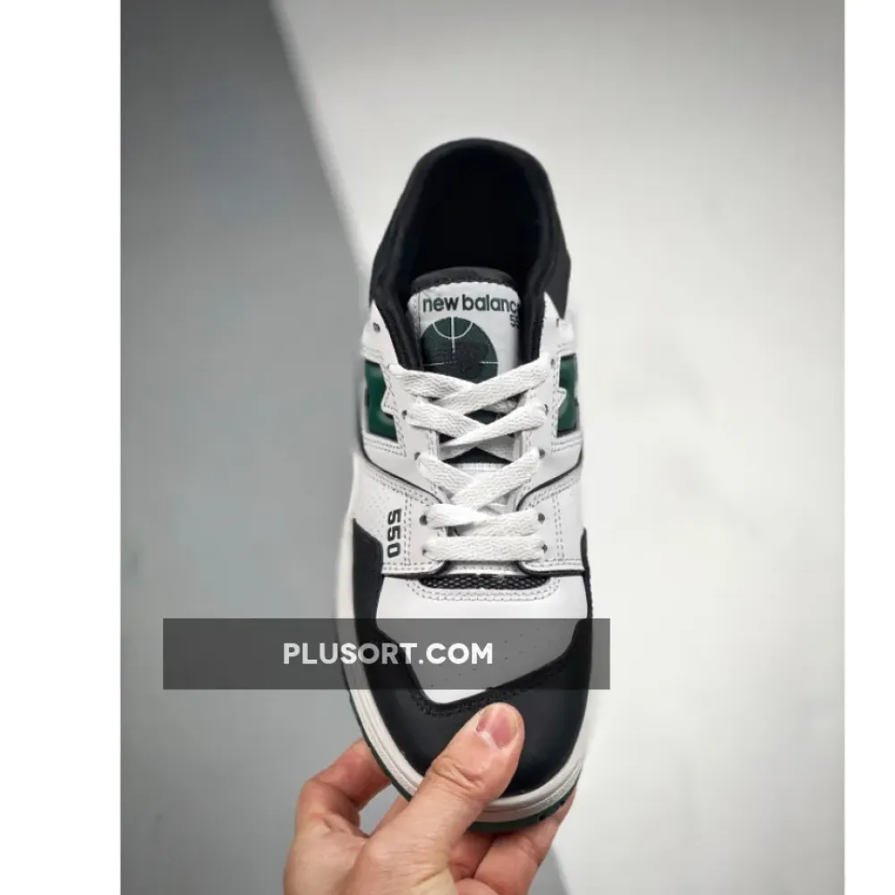 New Balance 550 White Green Black BB550LE1