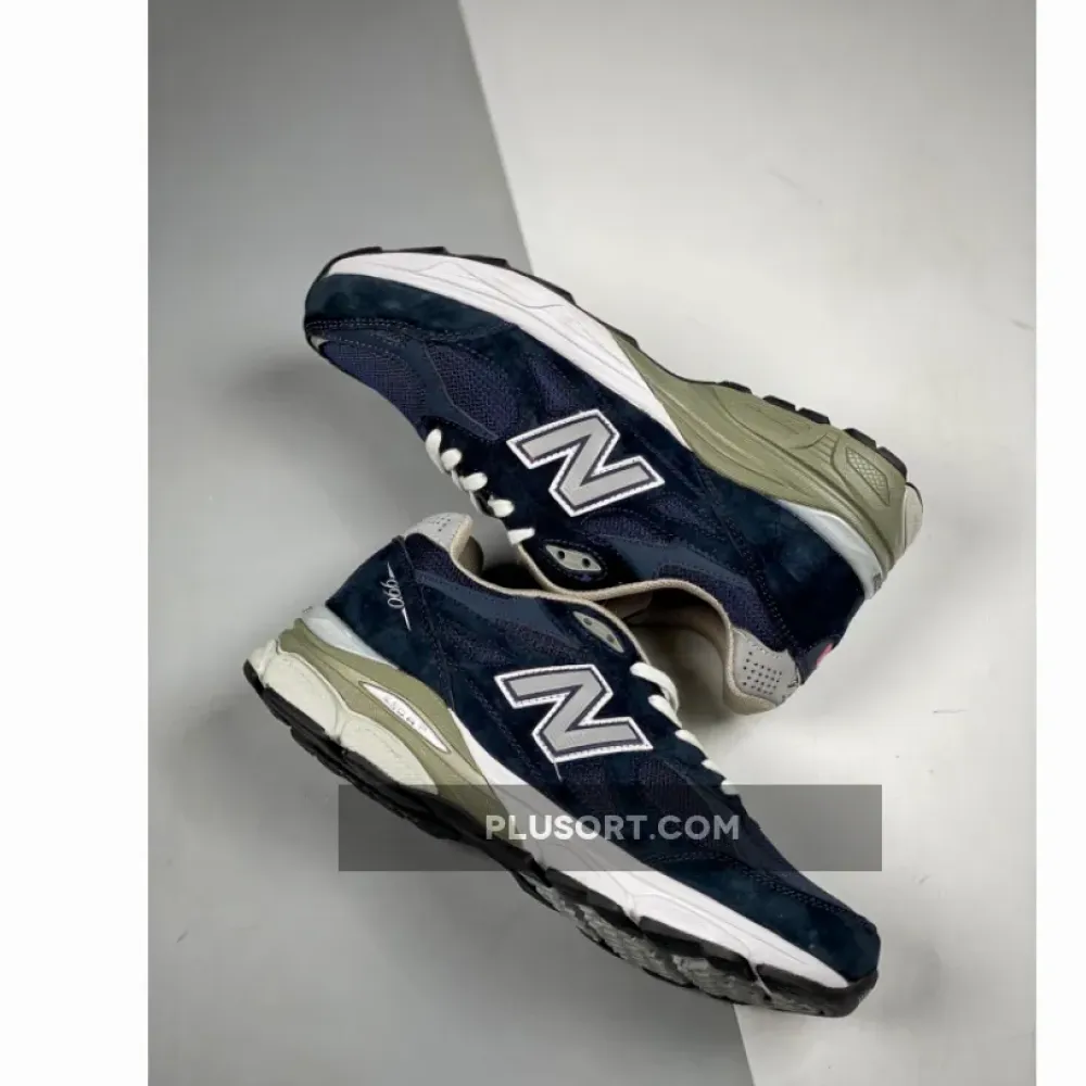 New Balance 990v3 Navy White M990NB3