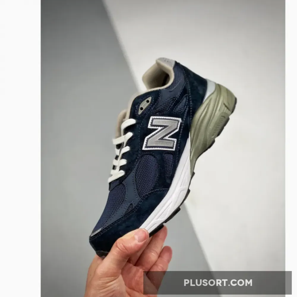 New Balance 990v3 Navy White M990NB3