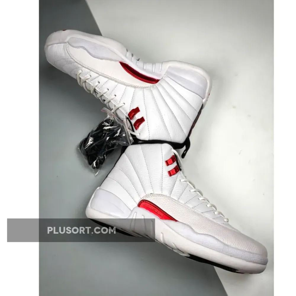 Air Jordan 12 “Twist” White/University Red/Black CT8013-106