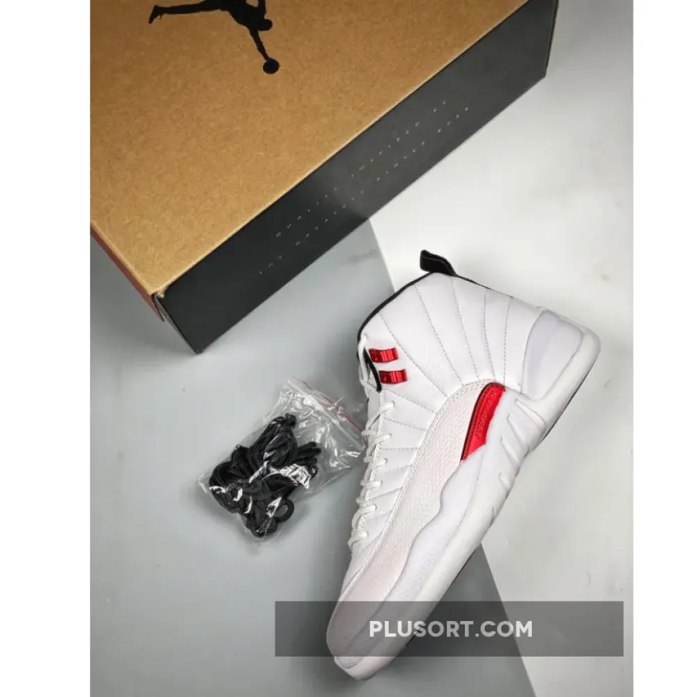 Air Jordan 12 “Twist” White/University Red/Black CT8013-106