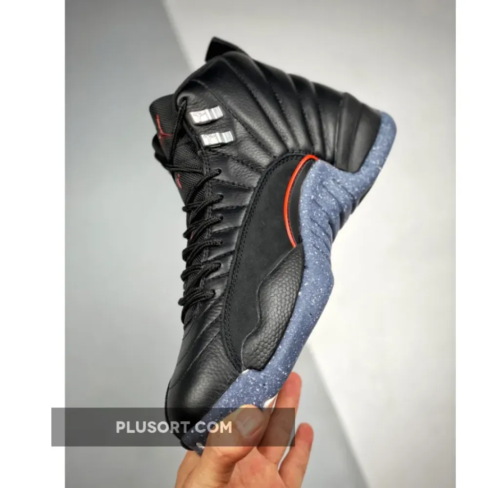 Air Jordan 12 ‘Utility’ Black/Black-Bright Crimson-White DC1062-006