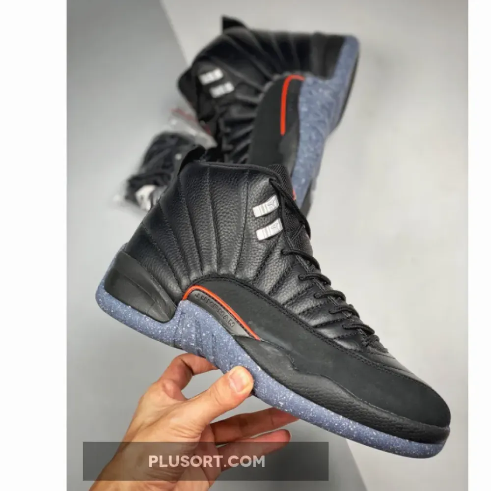 Air Jordan 12 ‘Utility’ Black/Black-Bright Crimson-White DC1062-006