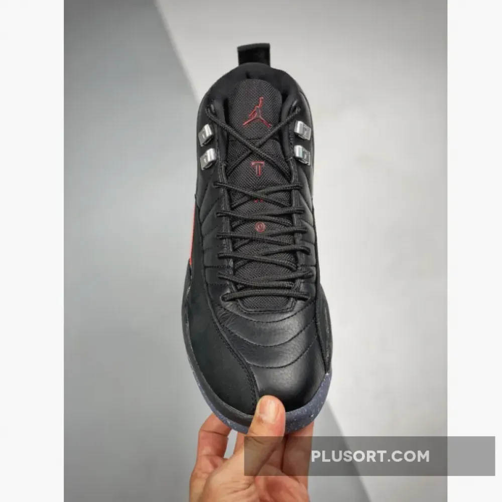 Air Jordan 12 ‘Utility’ Black/Black-Bright Crimson-White DC1062-006