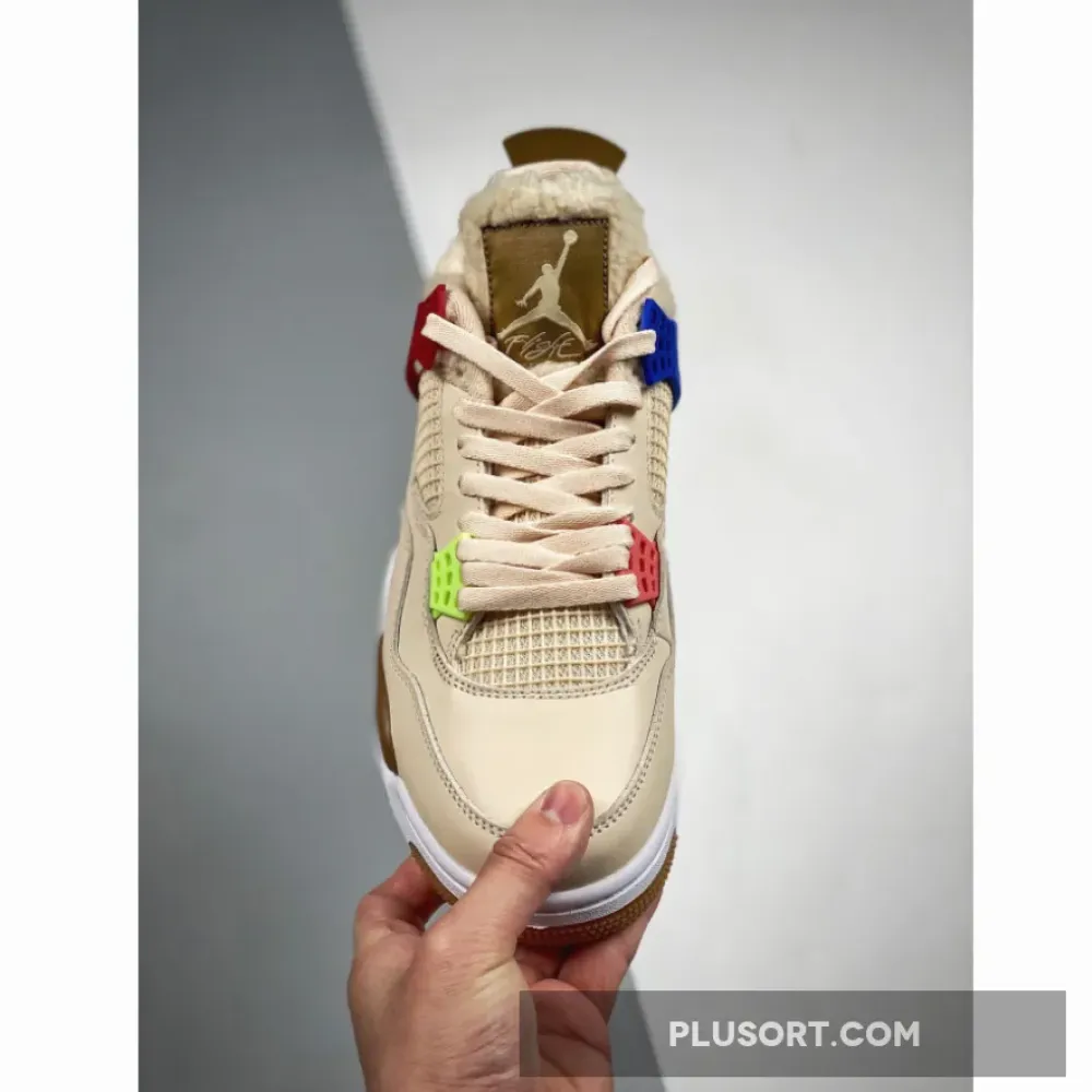Air Jordan 4 “Where The Wild Things Are” Sail/University Red-Hemp-Barely Volt DH0572-264