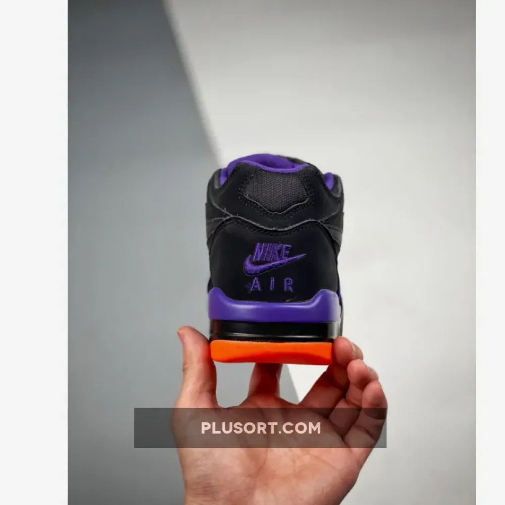 Nike Air Flight 89 ‘Black Court Purple’  CU4838-001