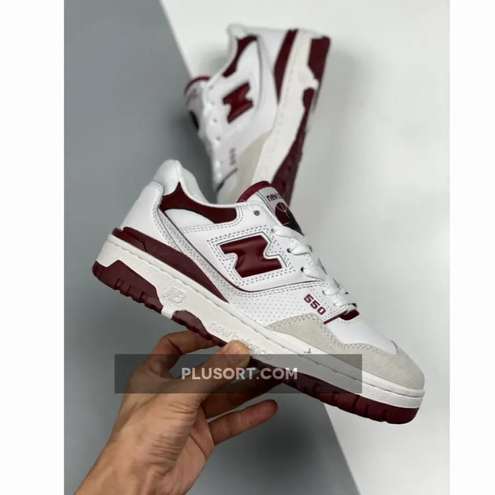 New Balance 550 Sea Salt/Burgundy BB550LI1