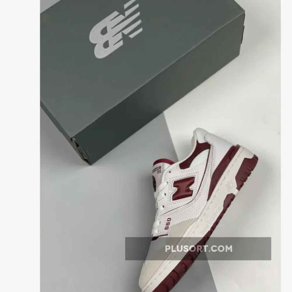 New Balance 550 Sea Salt/Burgundy BB550LI1