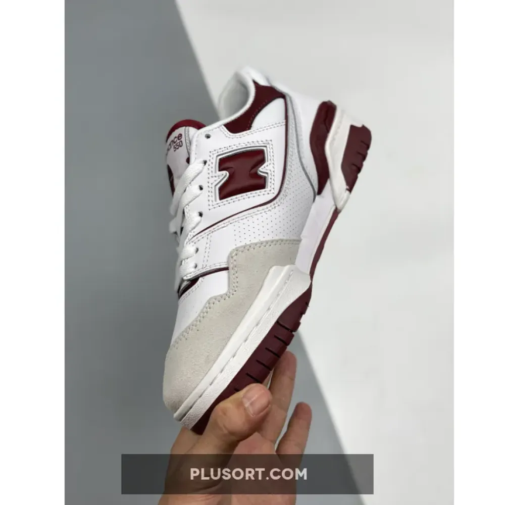 New Balance 550 Sea Salt/Burgundy BB550LI1