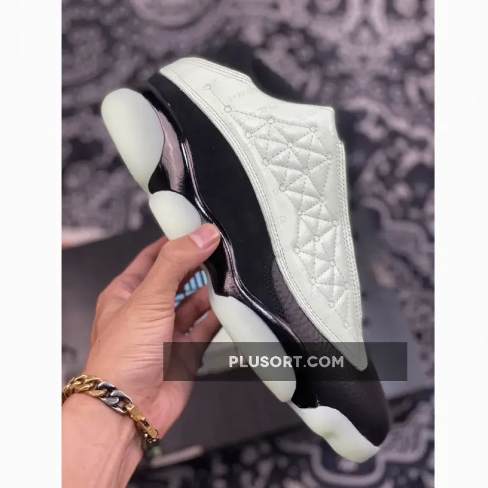 Air Jordan 13 Low ‘Singles Day’ Black/Barley Green  DM0803-300