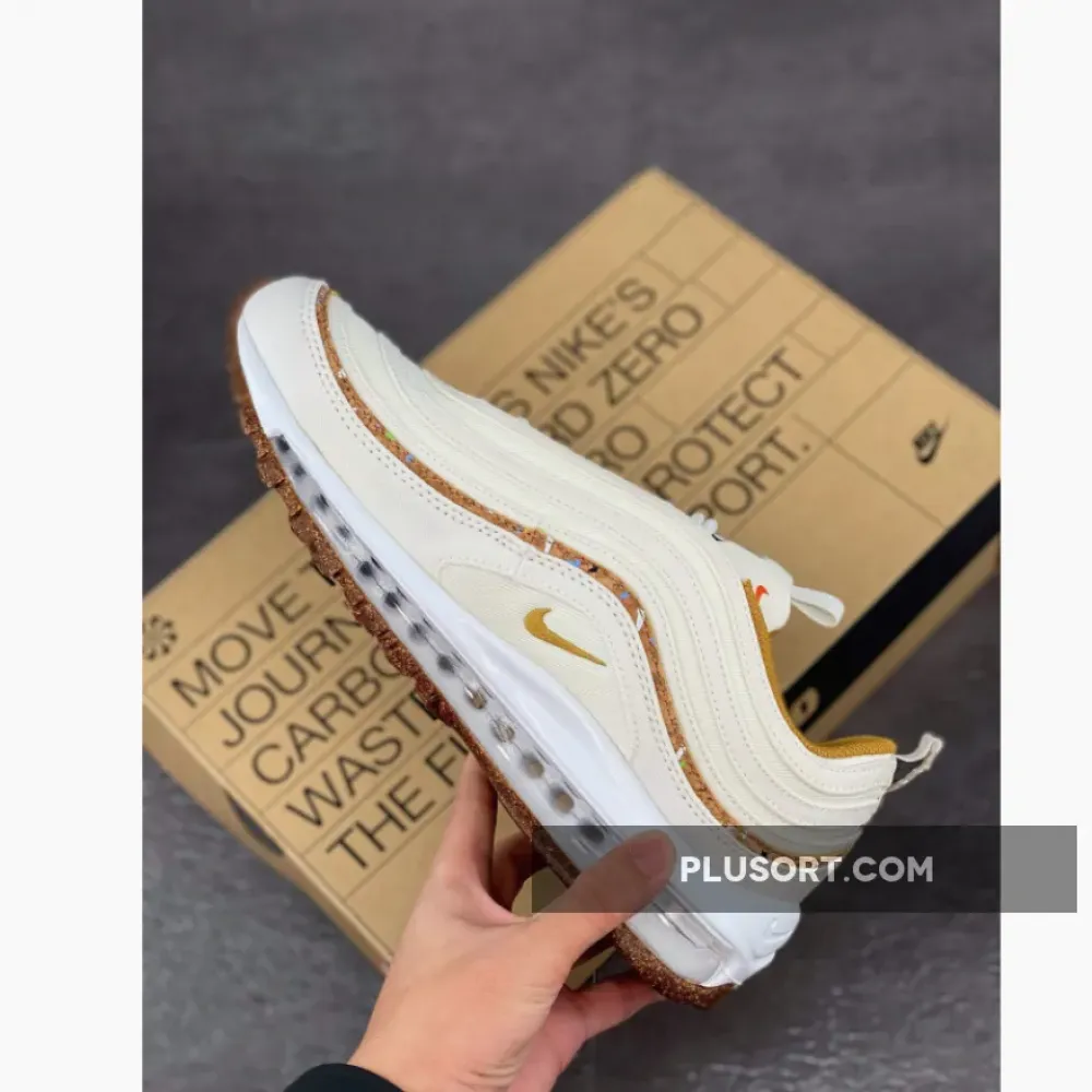 Nike Air Max 97 “Cork” Coconut Milk/Volt  DC4012-100