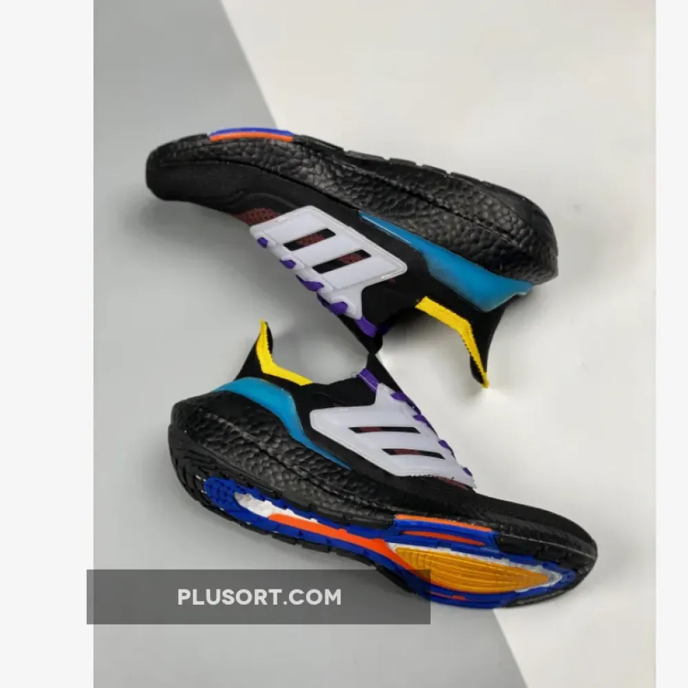 adidas Ultra Boost 2021 Core Black/Cloud White/Pulse Aqua S23870