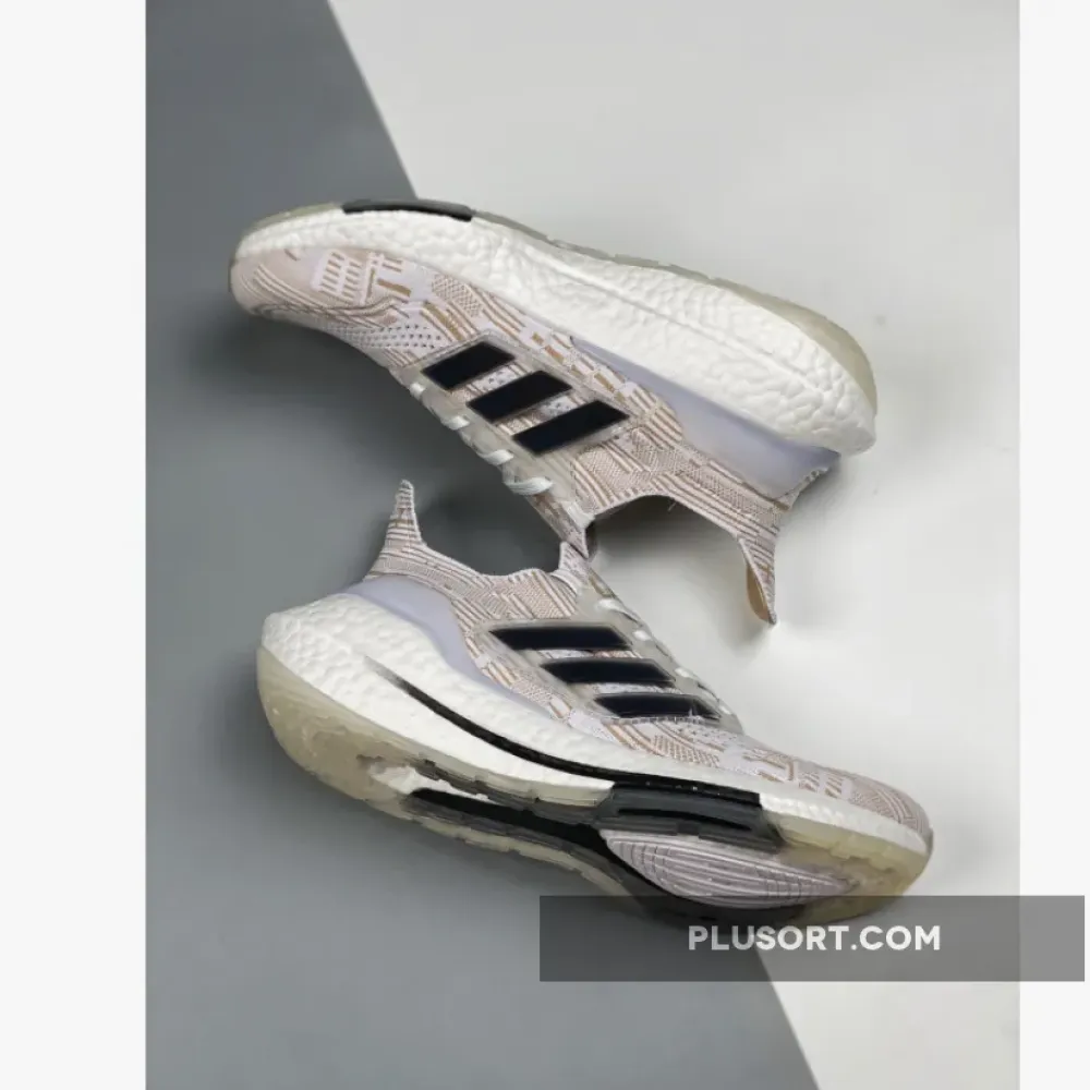 adidas Ultra Boost 2021 Primeblue Non Dyed/Black/Night Flash FY0838