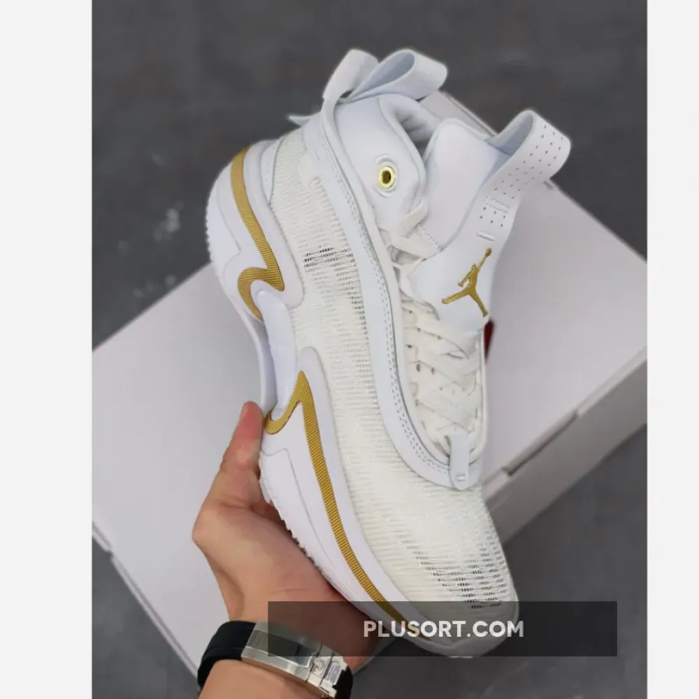 Air Jordan 36 “Glory” White/Black-Metallic Gold  DJ4482-100