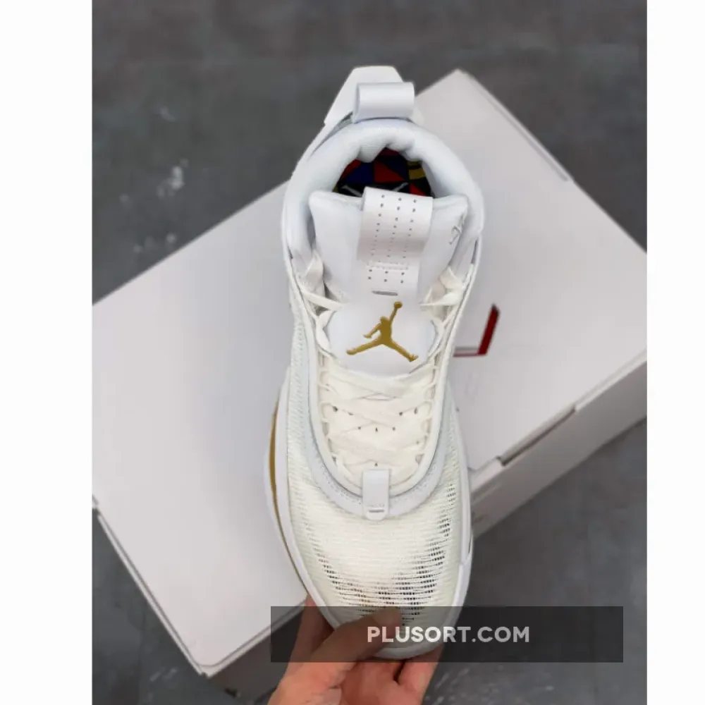 Air Jordan 36 “Glory” White/Black-Metallic Gold  DJ4482-100