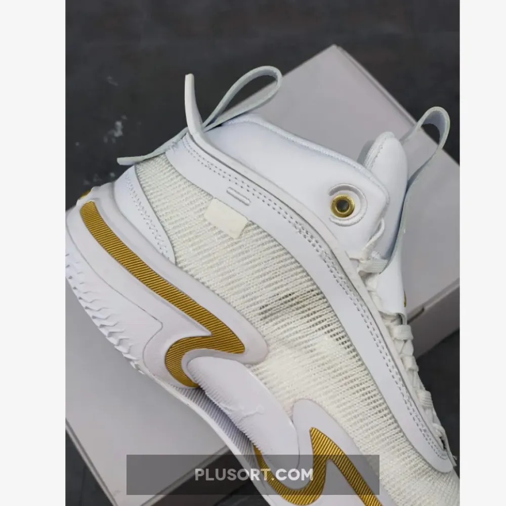 Air Jordan 36 “Glory” White/Black-Metallic Gold  DJ4482-100