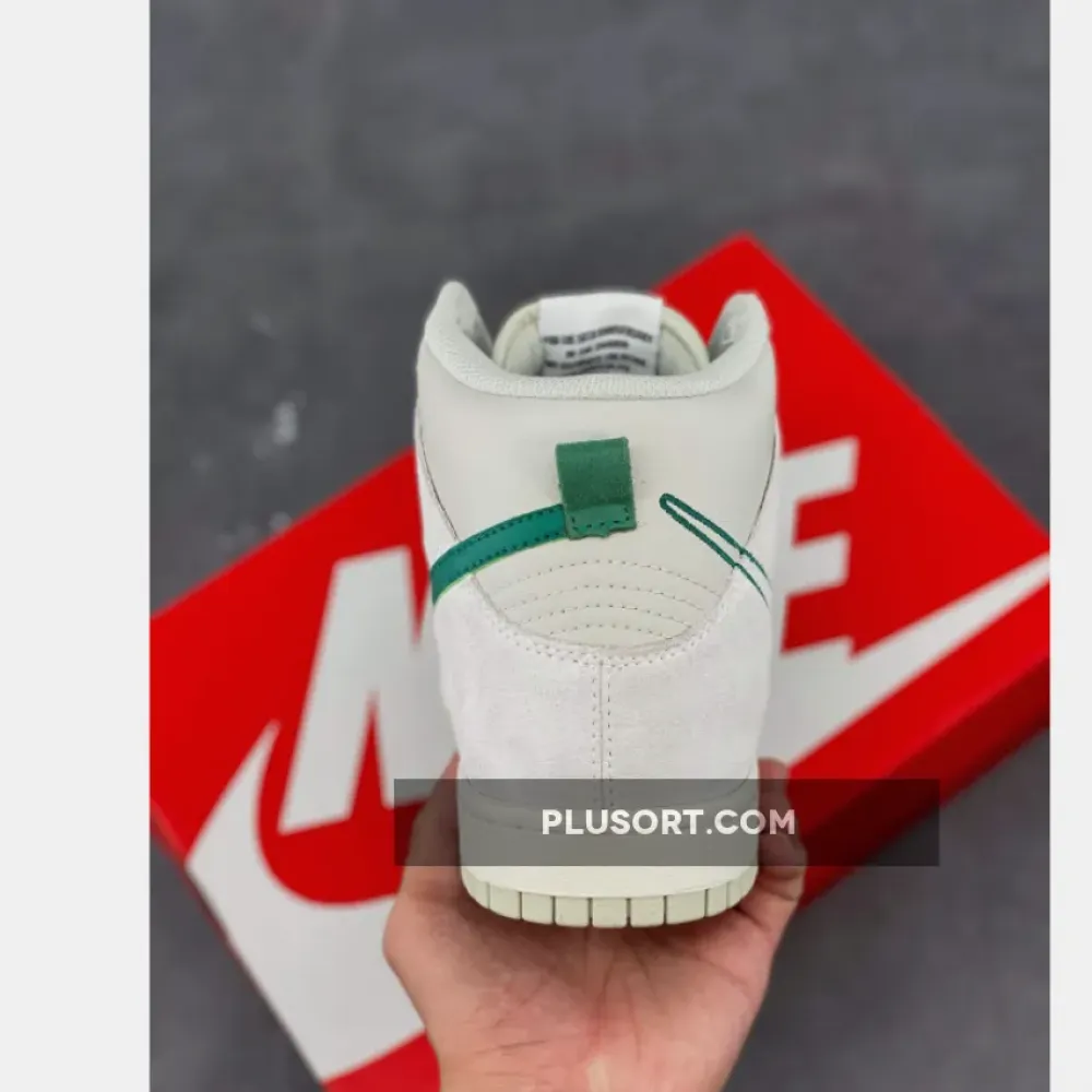 Nike Dunk High “First Use” Light Bone/Sail/Green Noise DH0960-001
