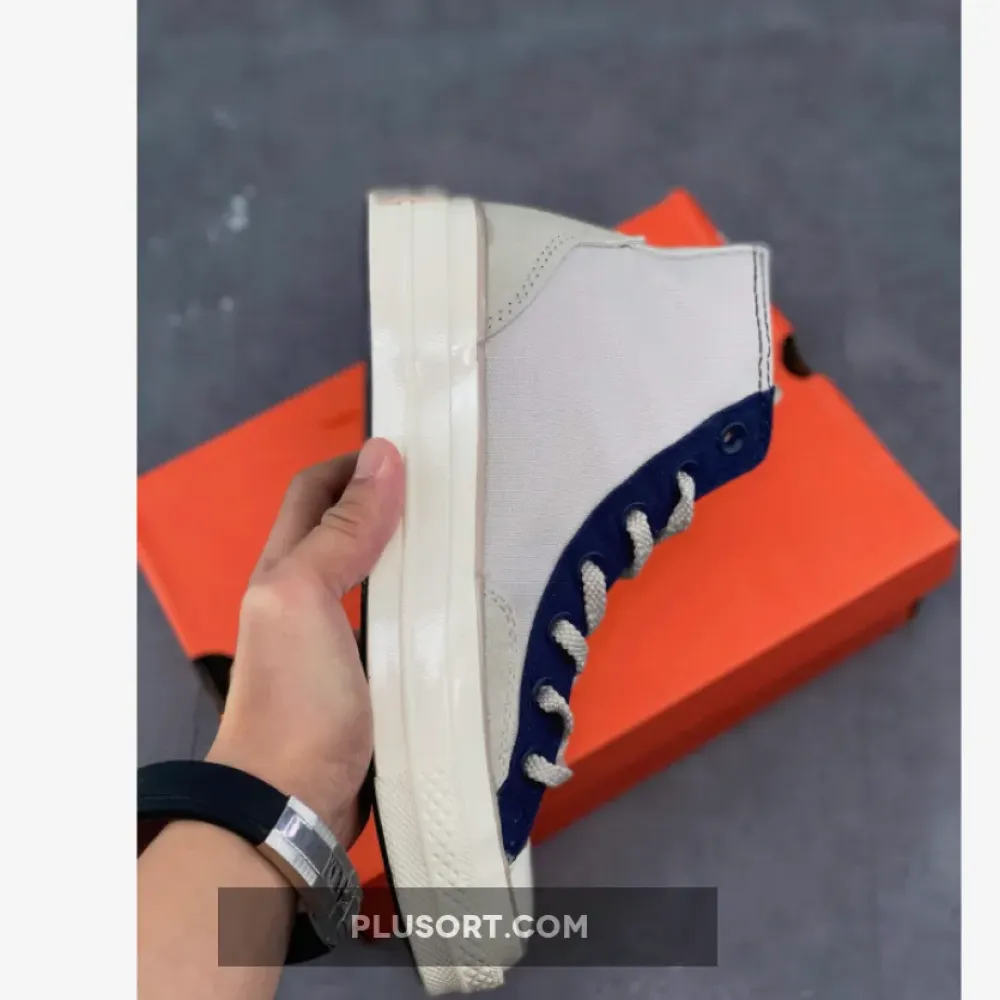 Converse Court Reimagined Chuck 70 Pale Putty/Midnight Navy/Egret 171686C